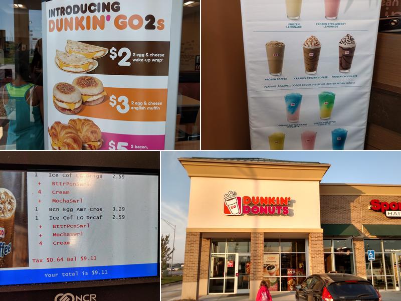 Dunkin' Menu