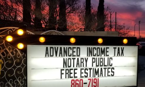 Advanced and One on One Tax Inc