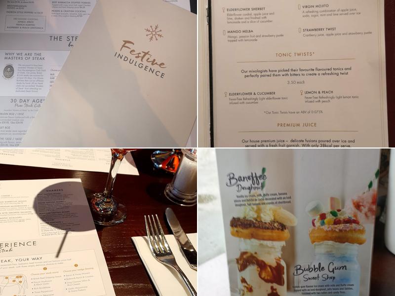 Miller & Carter Crewe Menu