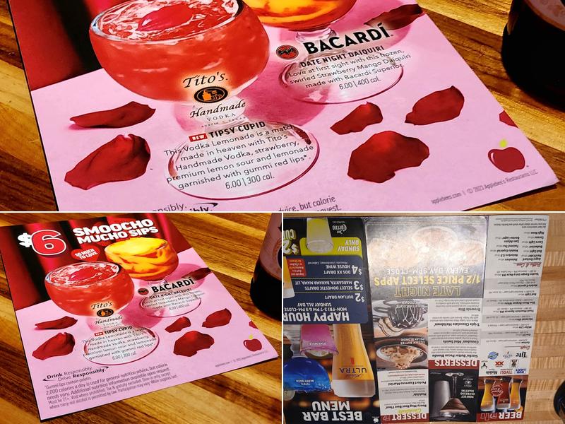 Applebee's Grill + Bar Menu