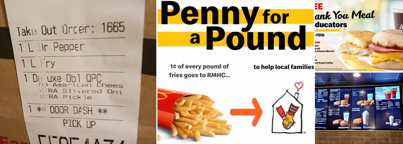 McDonald's Menu