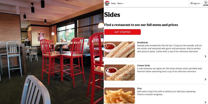Pizza Hut Menu