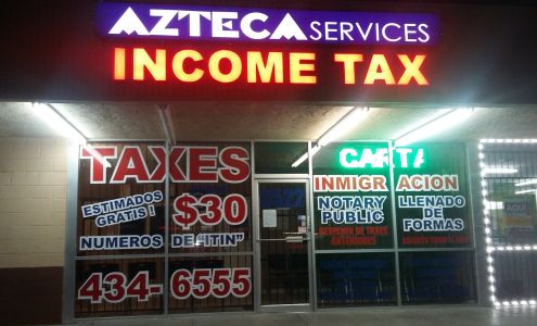 Azteca Services Income Tax