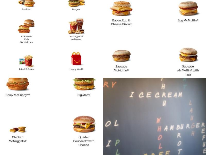 McDonald's Menu