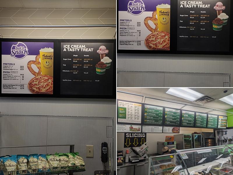 Subway Menu
