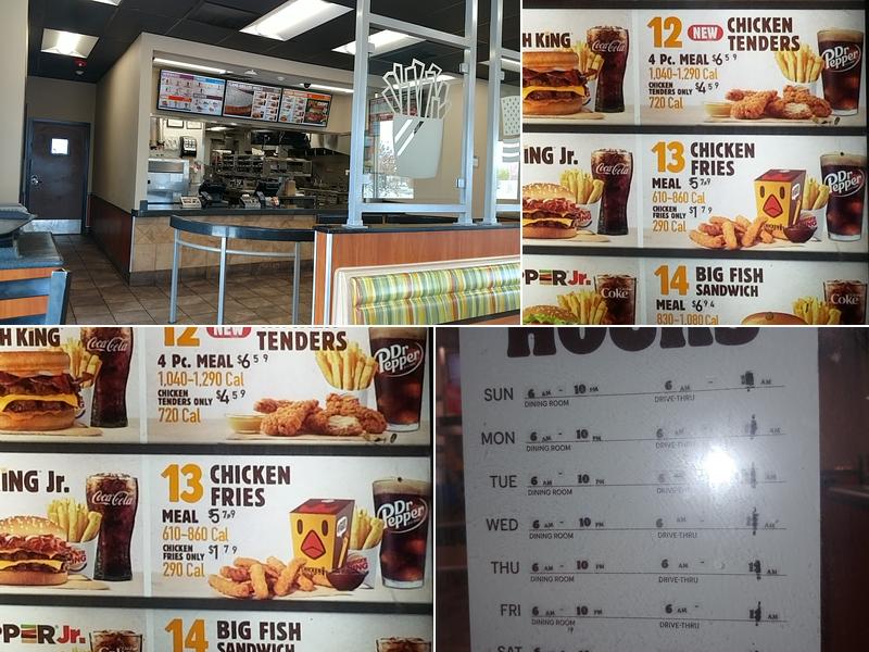 Burger King Menu