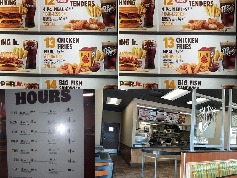 Burger King Menu