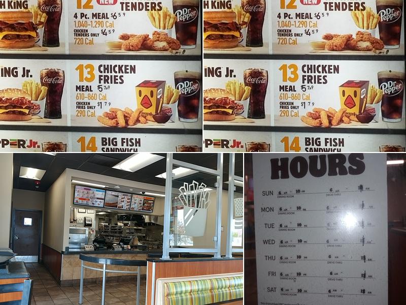 Burger King Menu