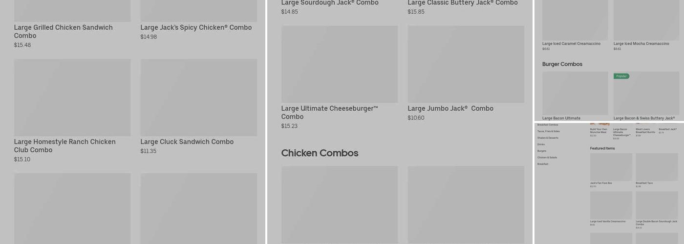 Jack In The Box Menu