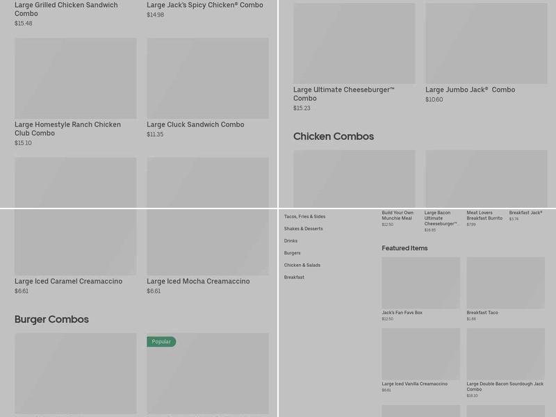 Jack In The Box Menu