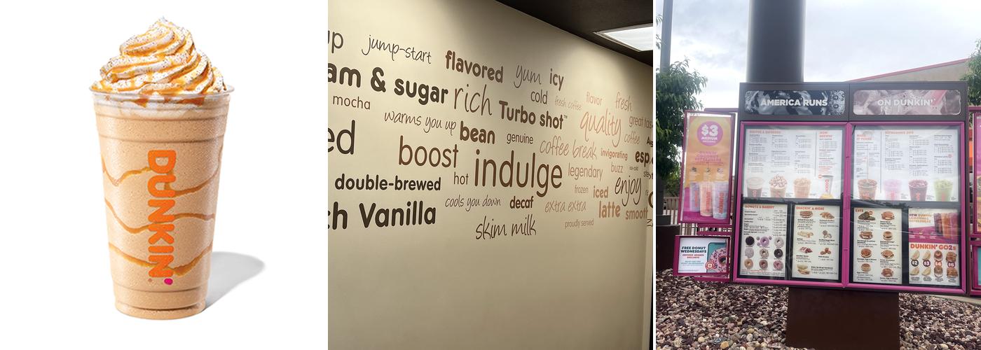 Dunkin' Menu