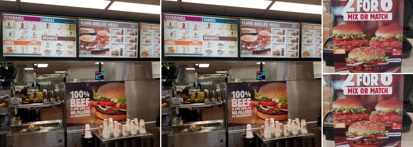 Burger King Menu