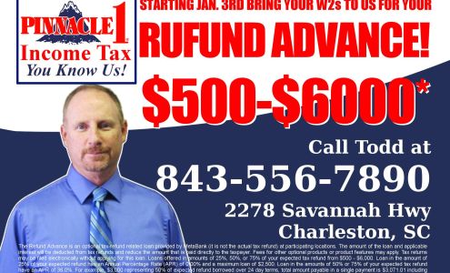 Pinnacle One Premium Tax Service in Charleston SC