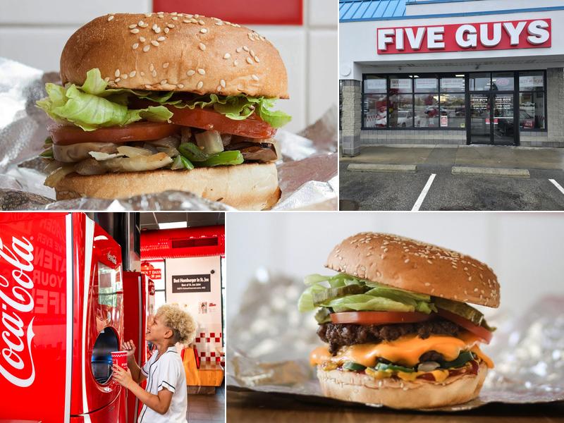 Five Guys 61 Crystal Ave, Derry