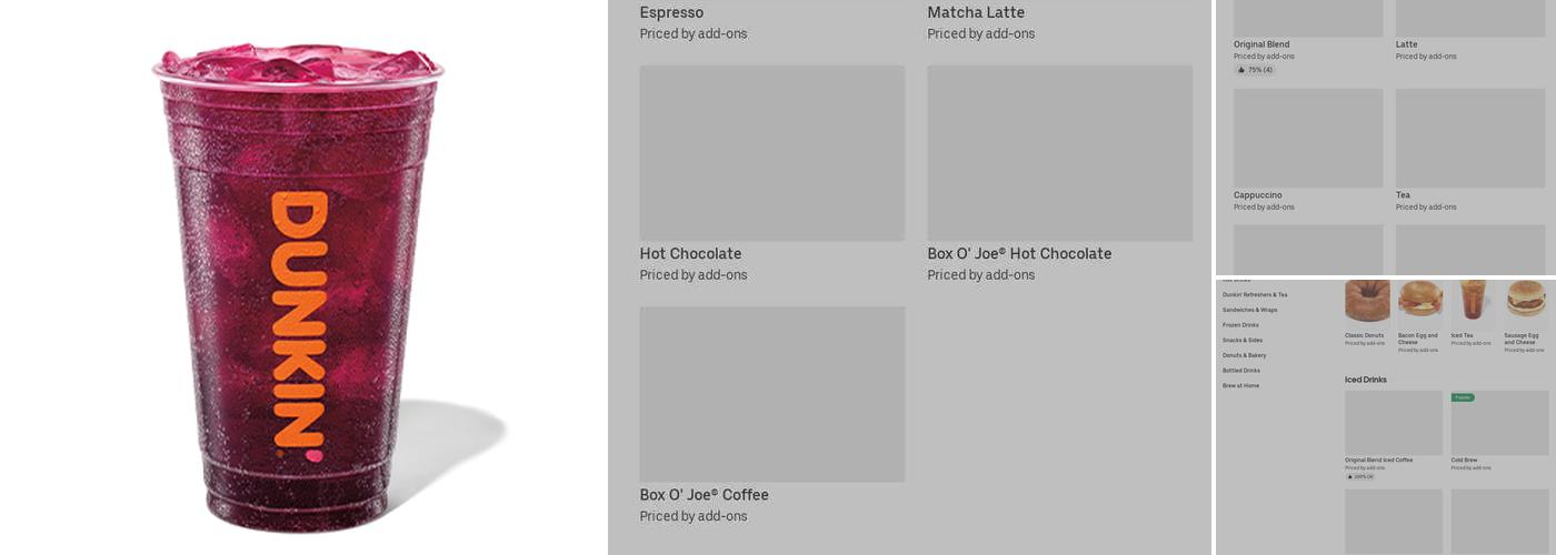 Dunkin' Menu