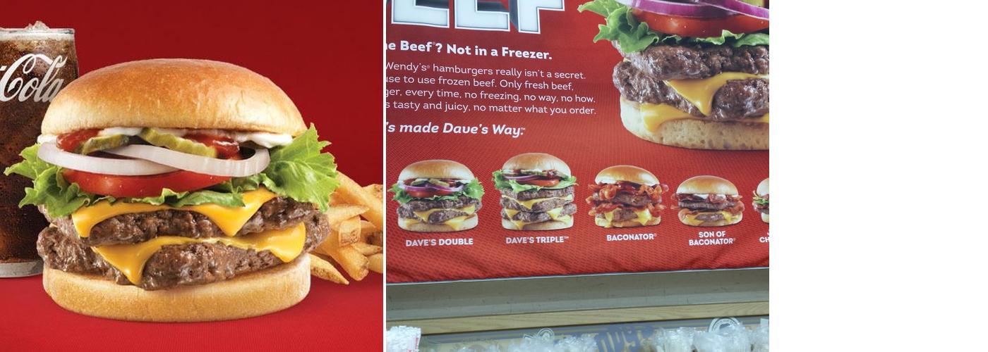 Wendy's Menu