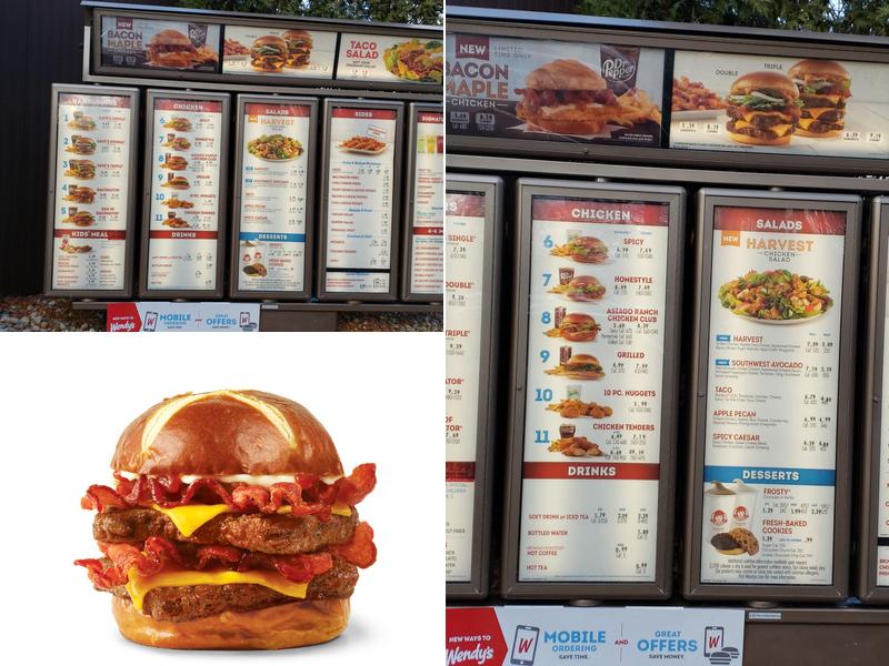 Wendy's Menu