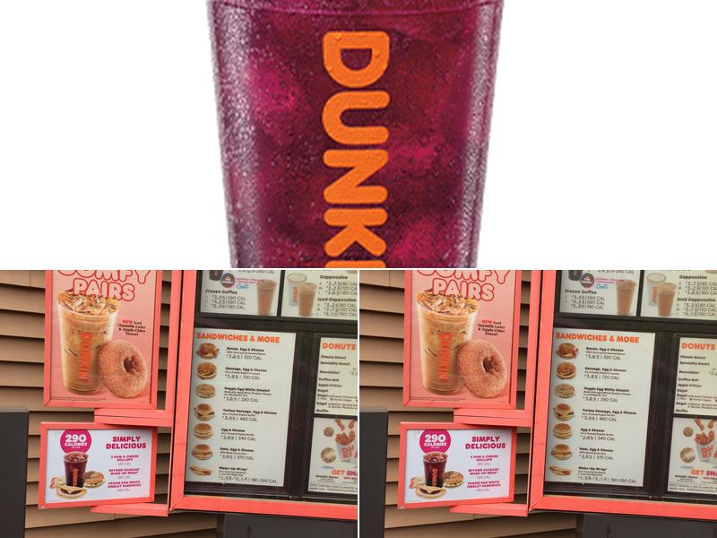 Dunkin' Menu