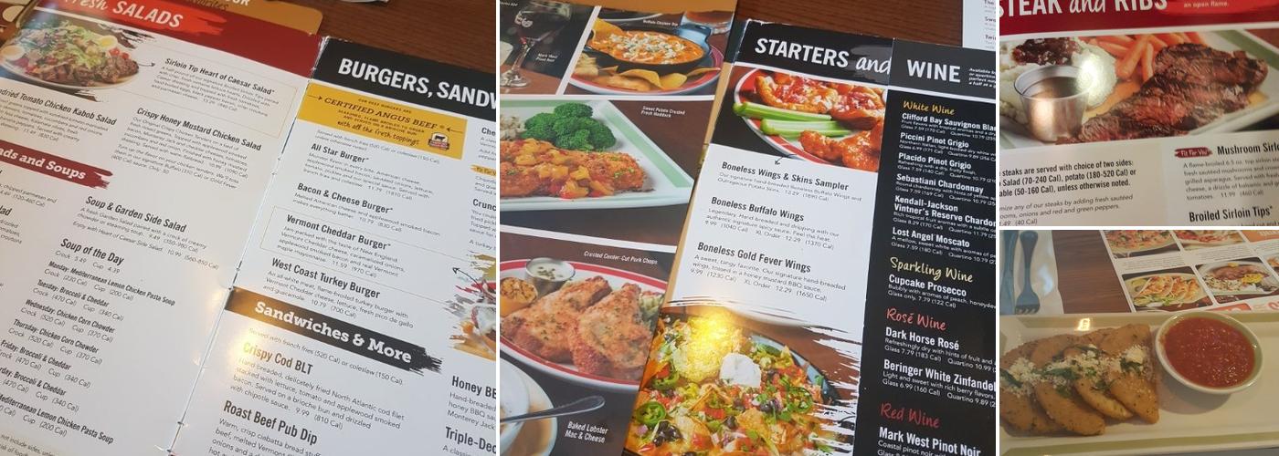 99 Restaurants Menu