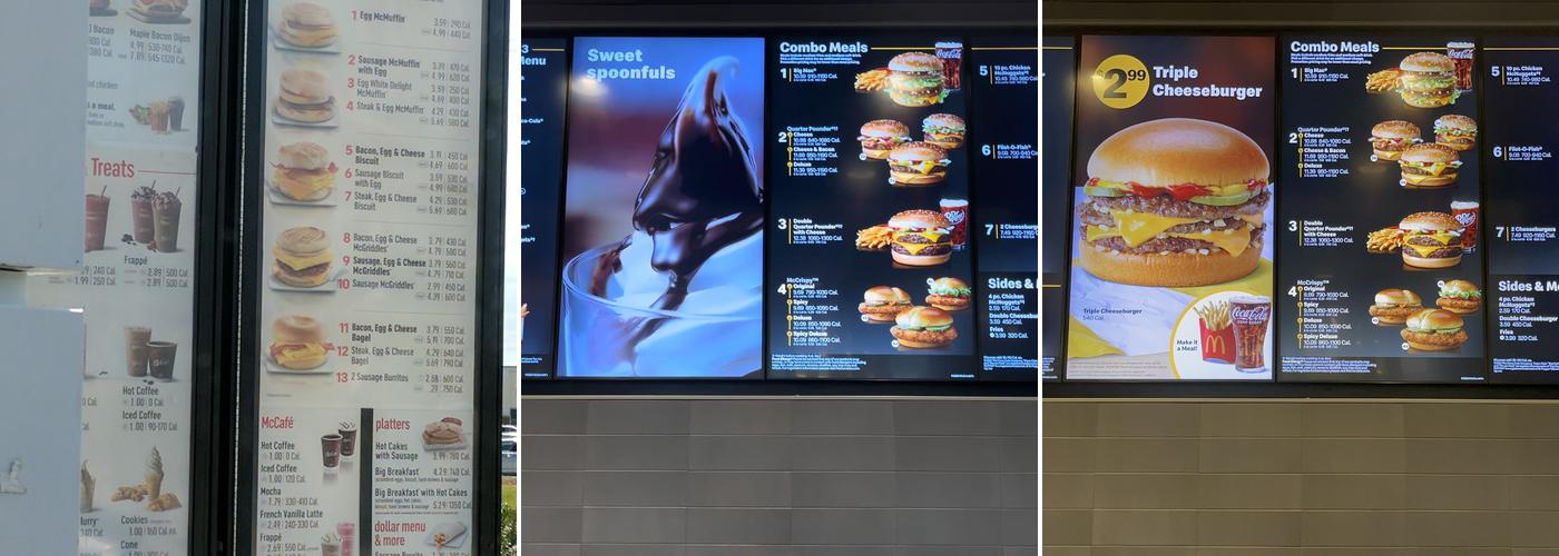 McDonald's Menu