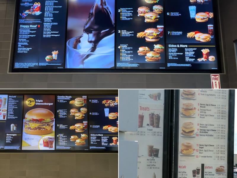 McDonald's Menu