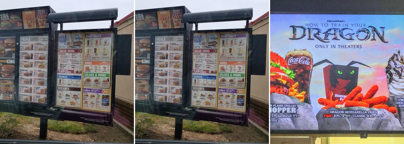 Burger King Menu