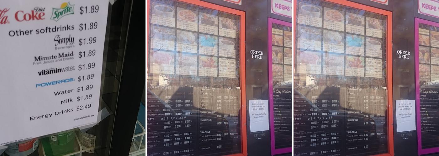 Dunkin' Menu