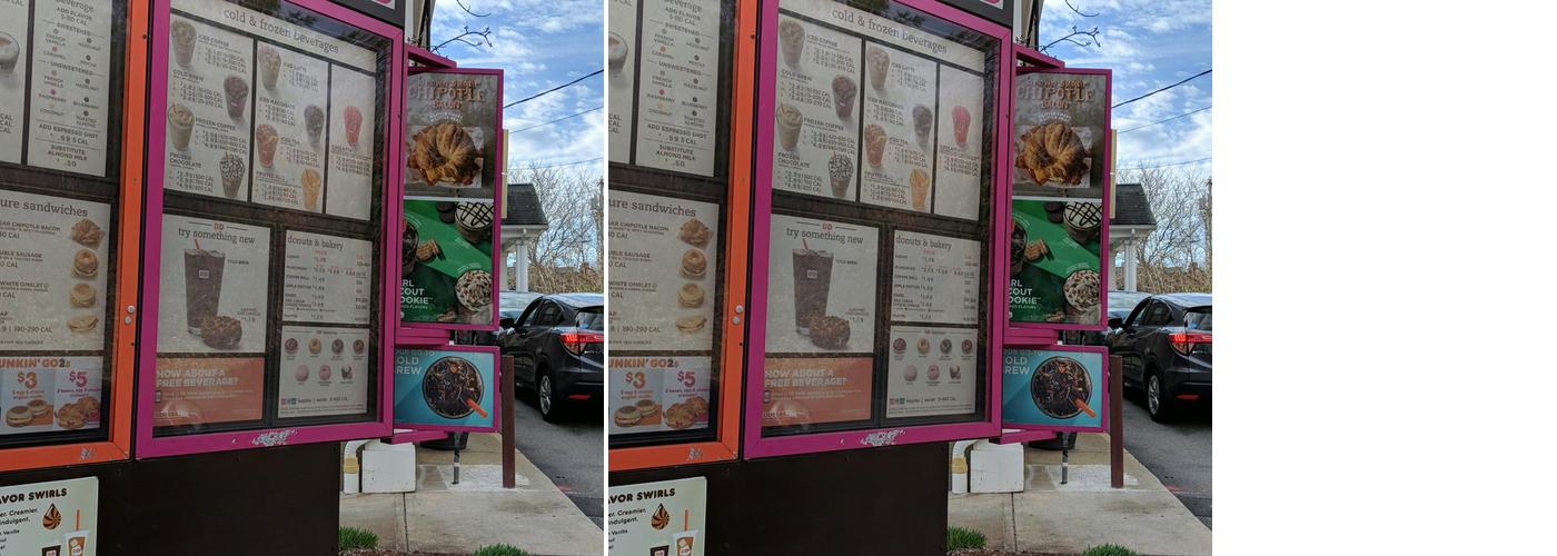 Dunkin' Menu