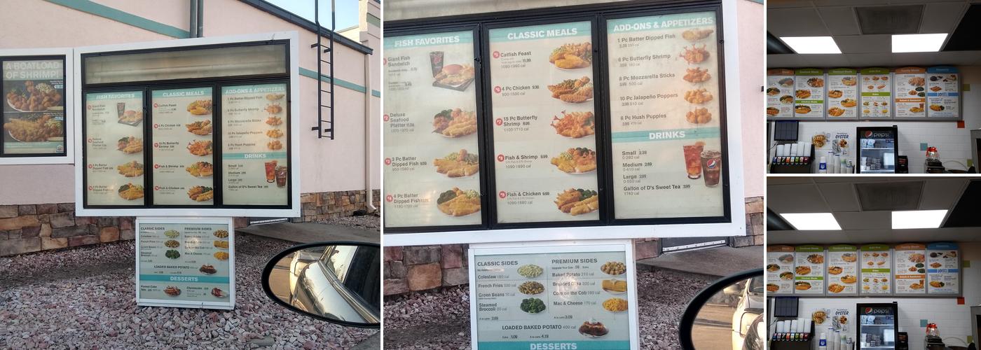 Captain D's Menu