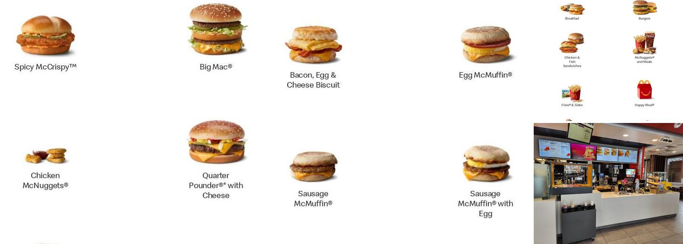 McDonald's Menu