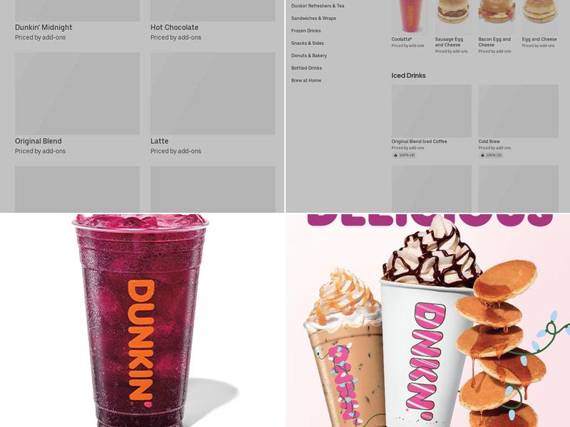 Dunkin' Menu