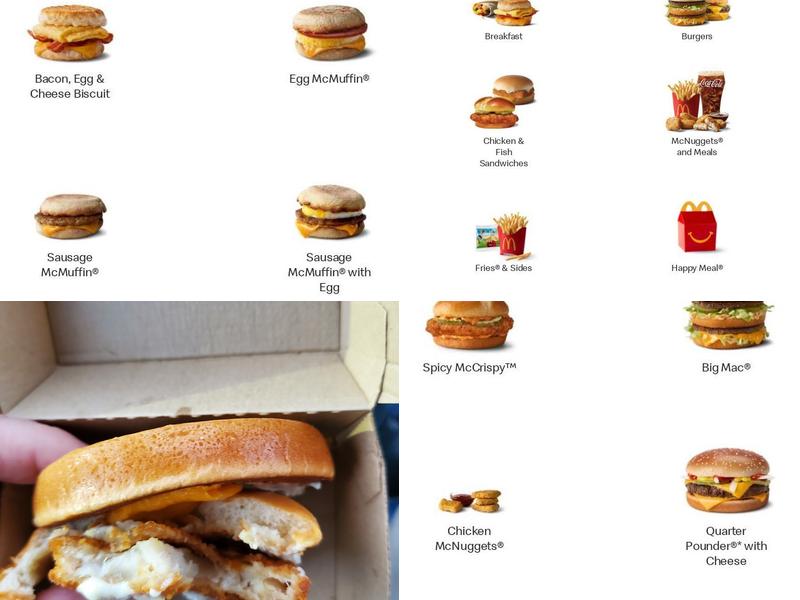 McDonald's Menu