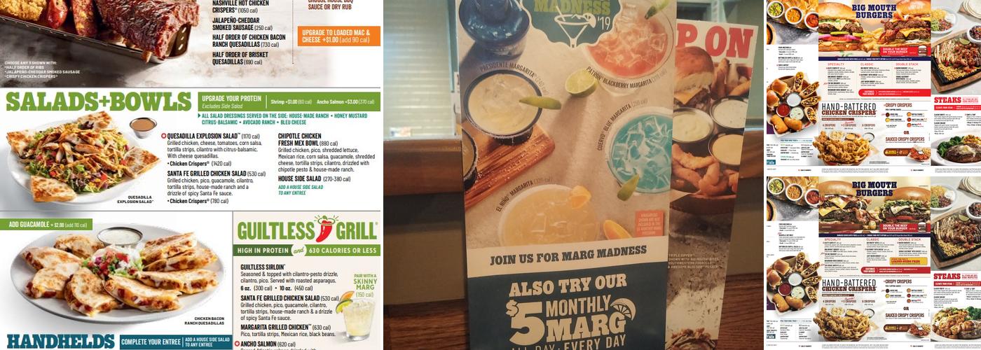 Chili's Grill & Bar Menu