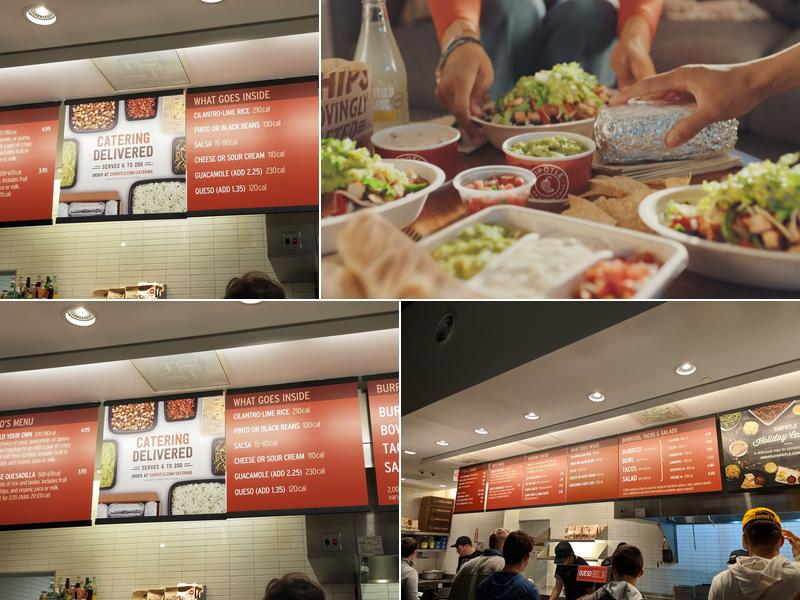 Chipotle Mexican Grill Menu