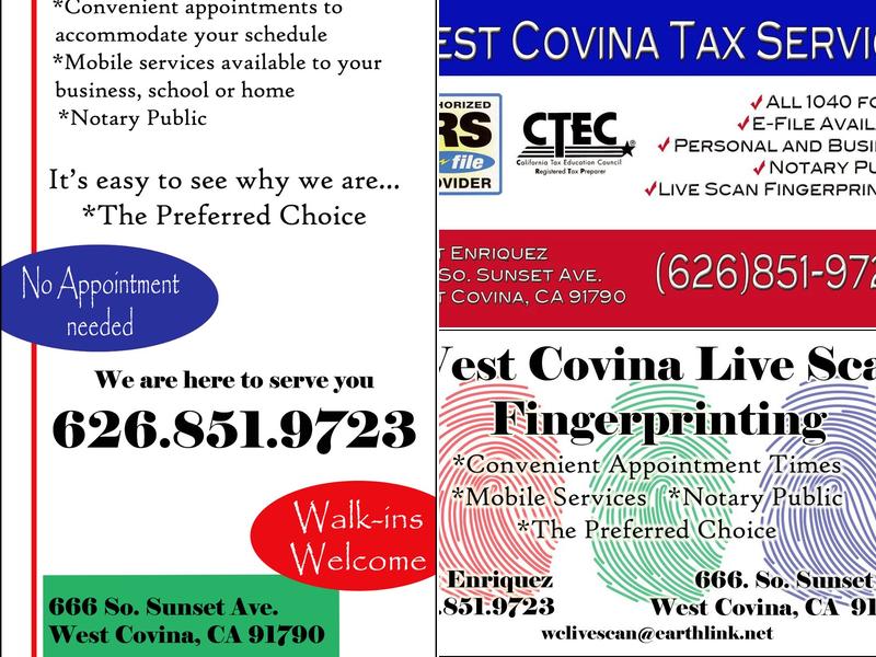 West Covina Tax Service