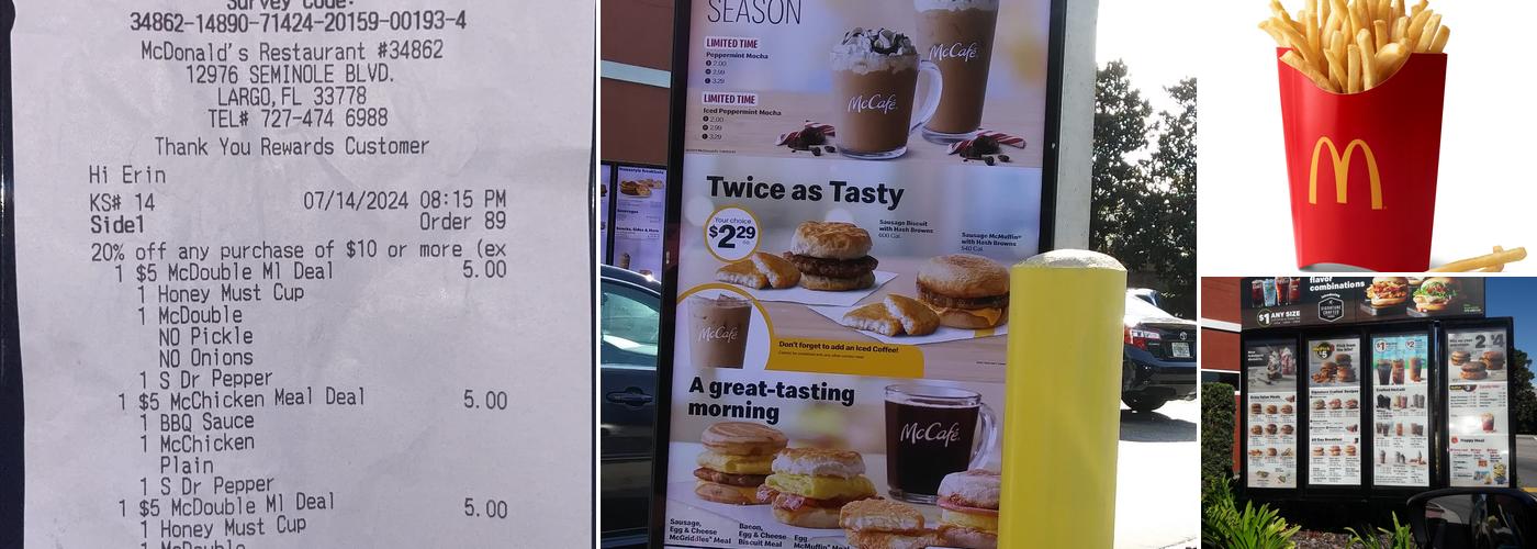 McDonald's Menu