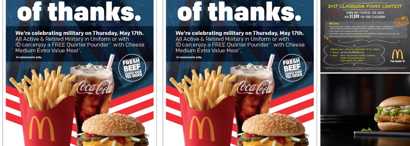 McDonald's Menu