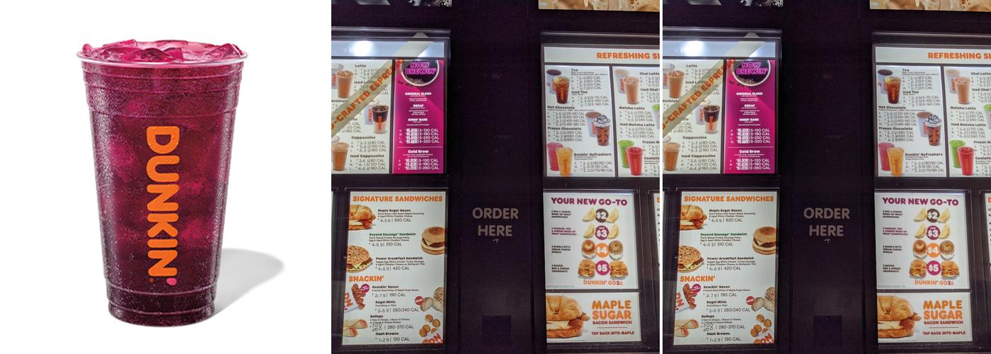 Dunkin' Menu