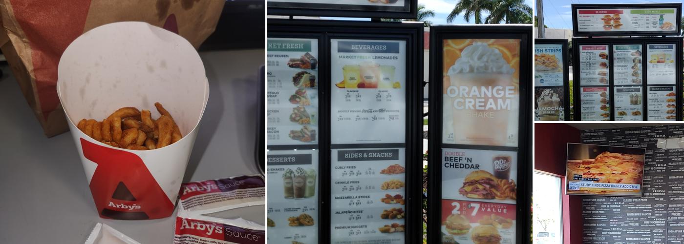 Arby's Menu