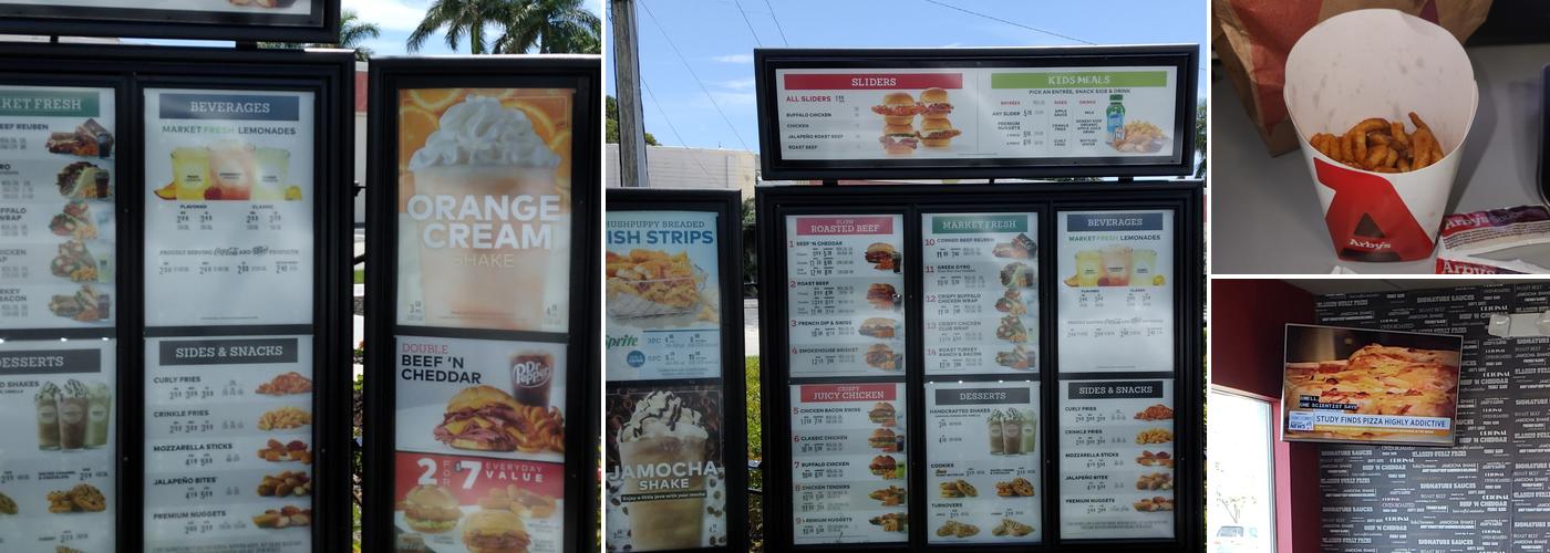 Arby's Menu