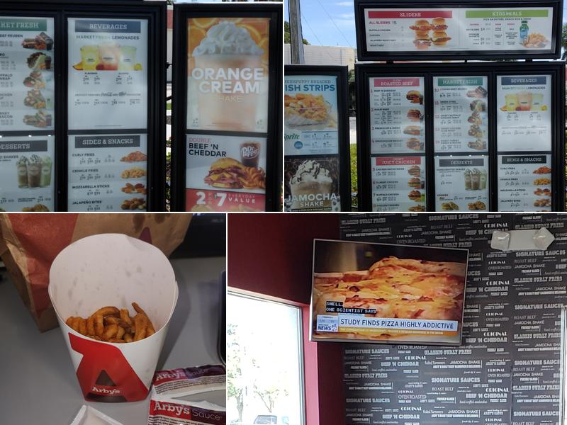 Arby's Menu