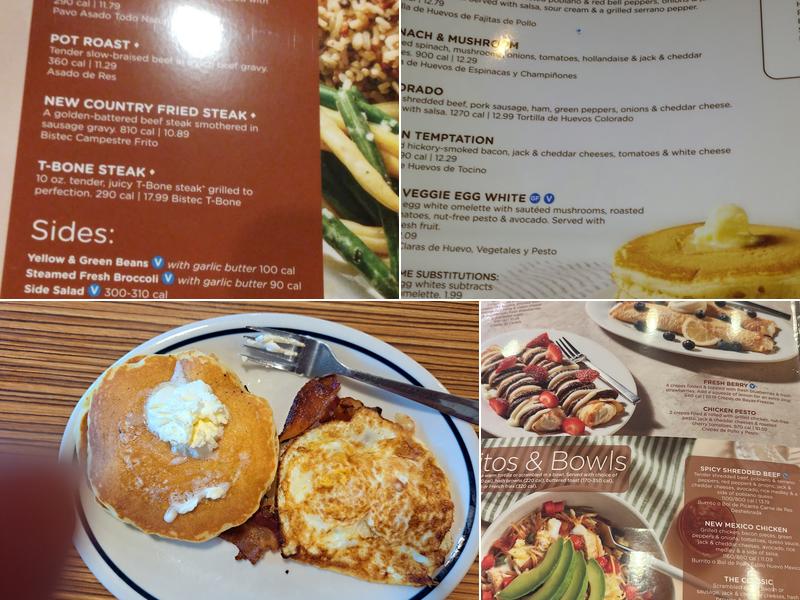 IHOP Menu