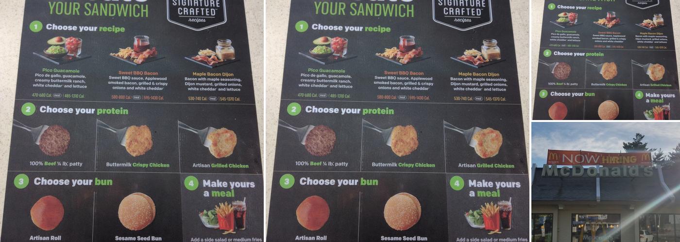 McDonald's Menu