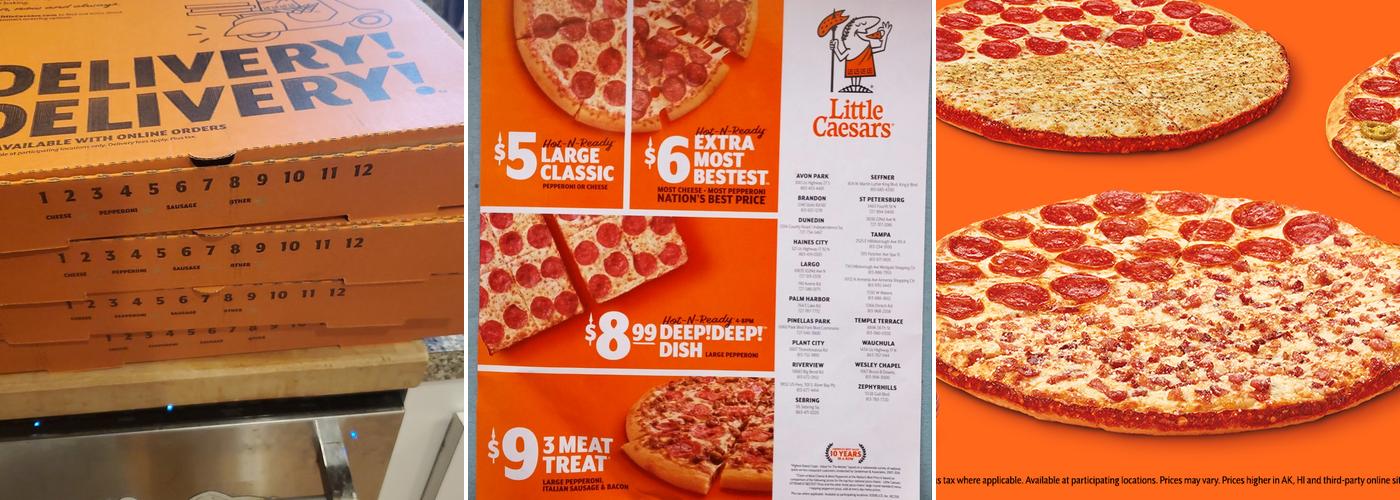 Little Caesars Pizza Menu