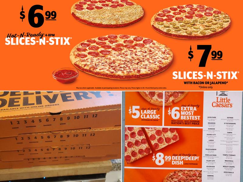 Little Caesars Pizza Menu