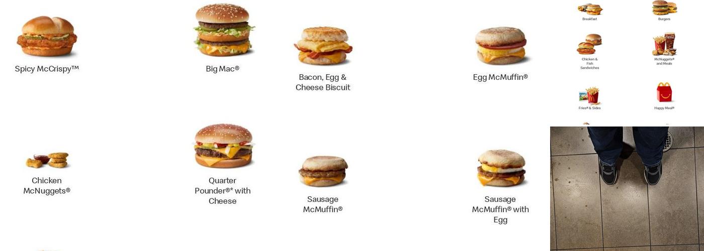 McDonald's Menu