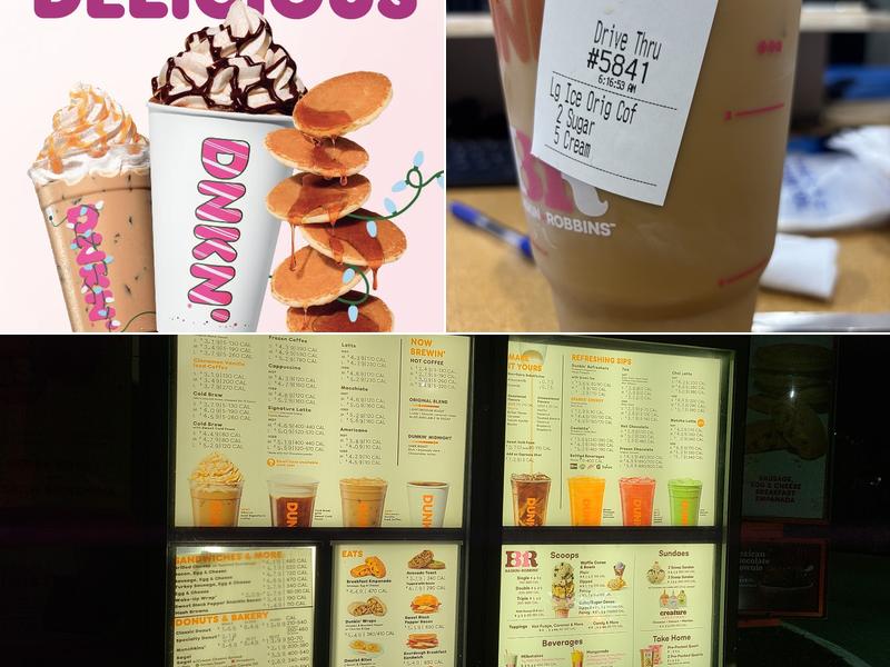 Dunkin' Menu