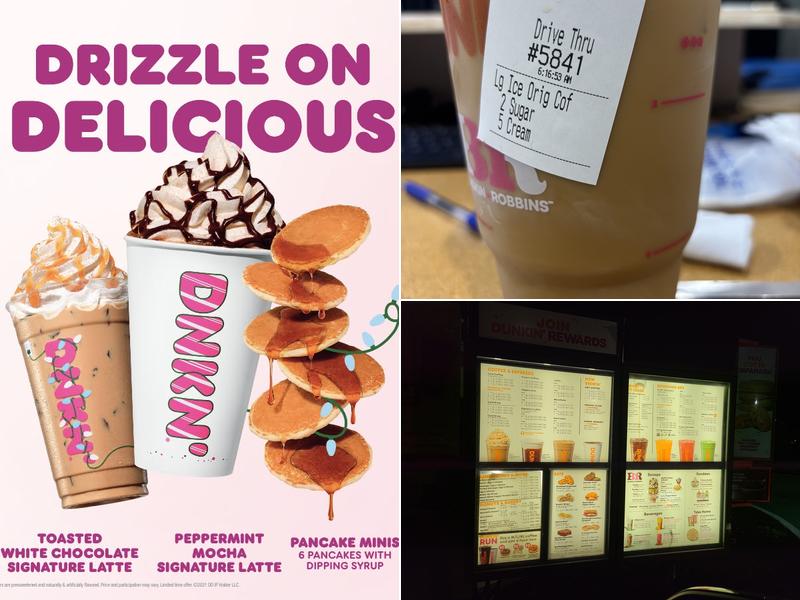 Dunkin' Menu