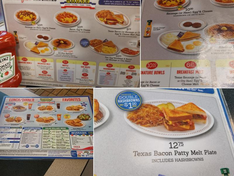 Waffle House Menu