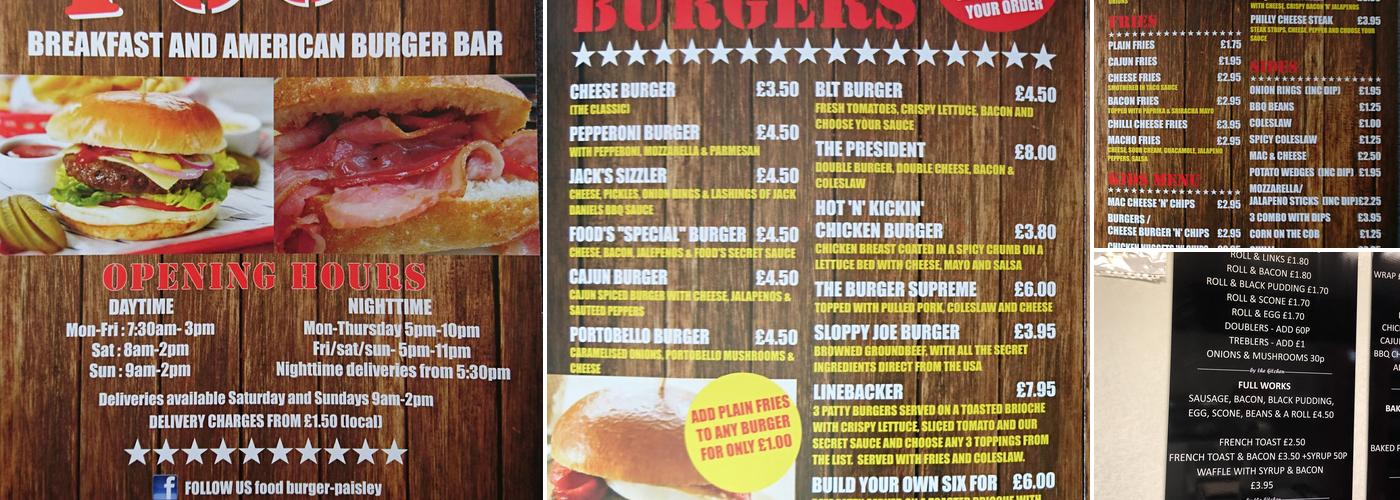 Food By The Kitchen Menu